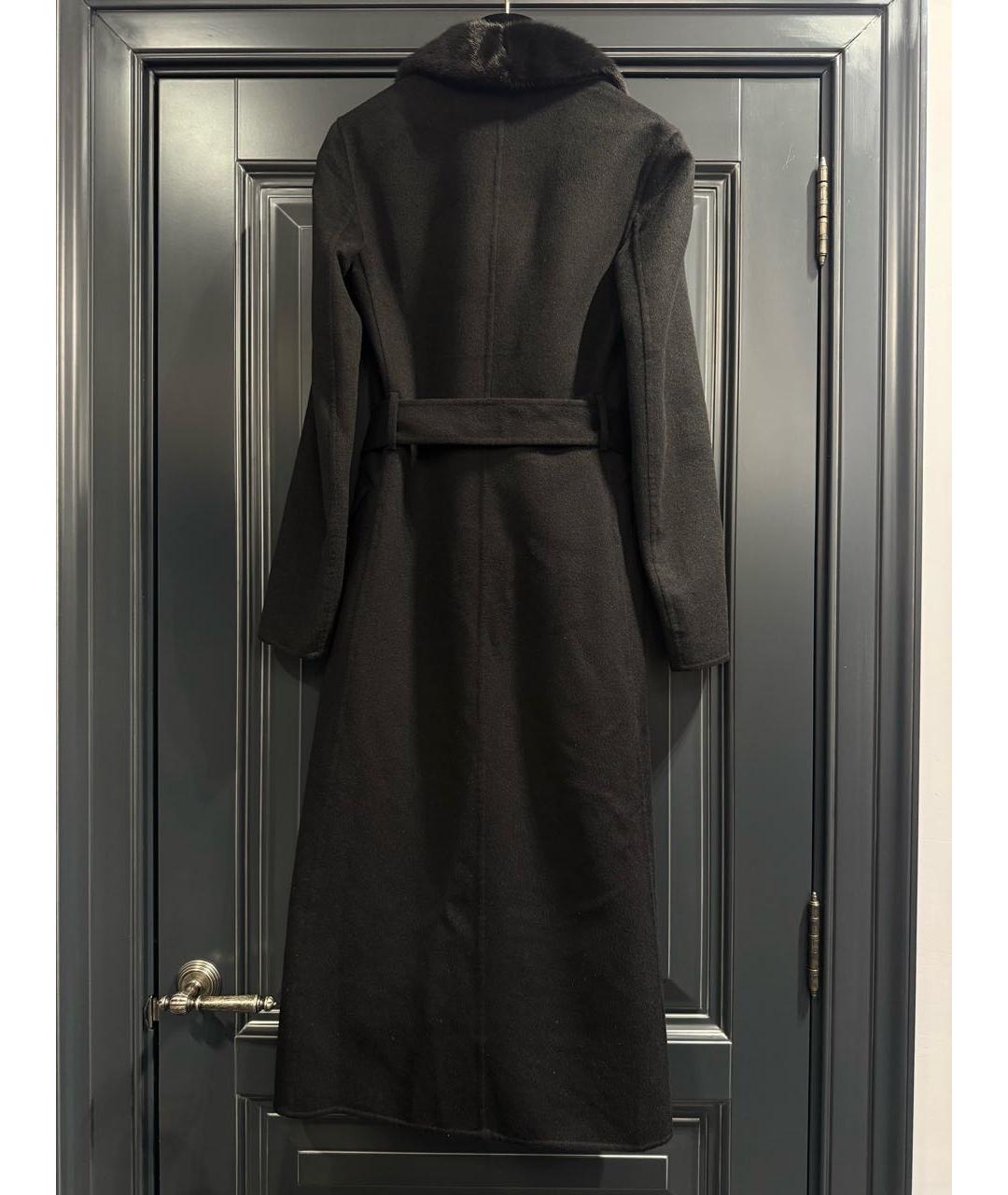 PRADA Черное кашемировое пальто, фото 3