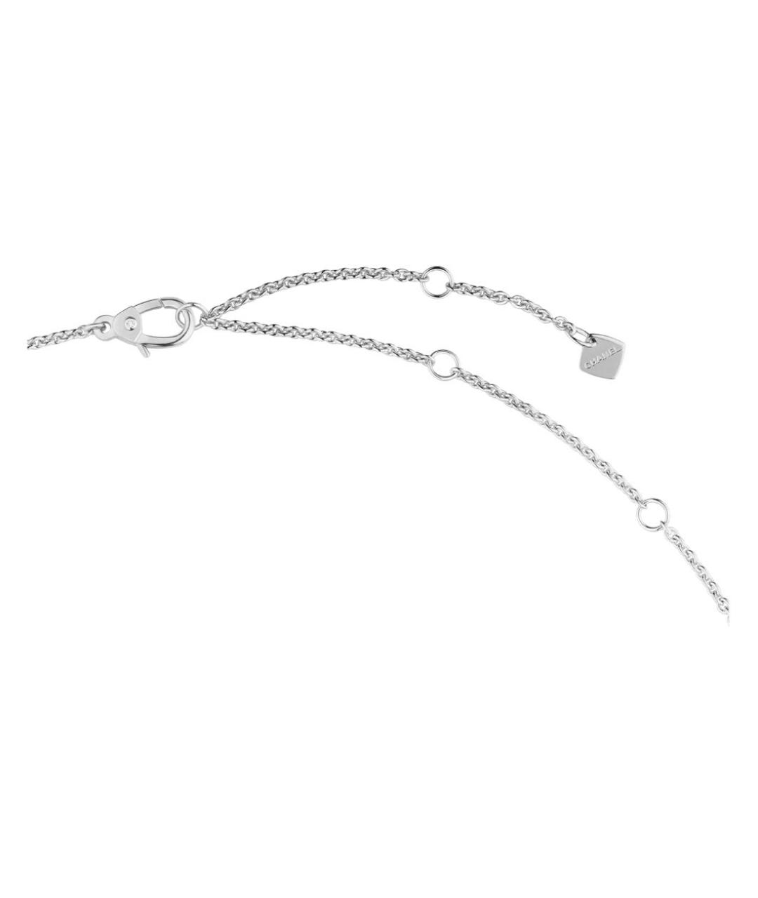 CHANEL Серебряное колье из белого золота, фото 4