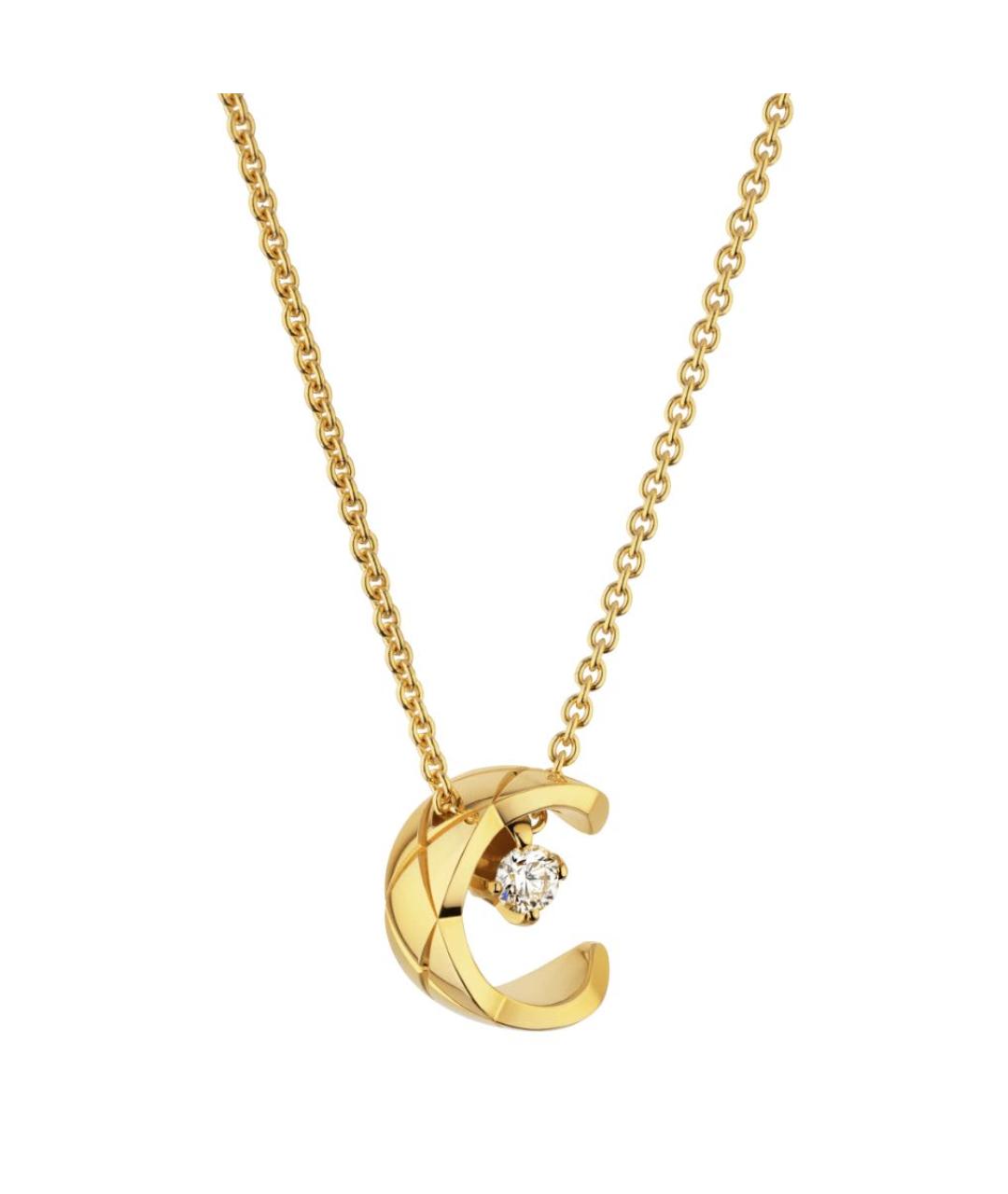 CHANEL Желтая подвеска из желтого золота, фото 3