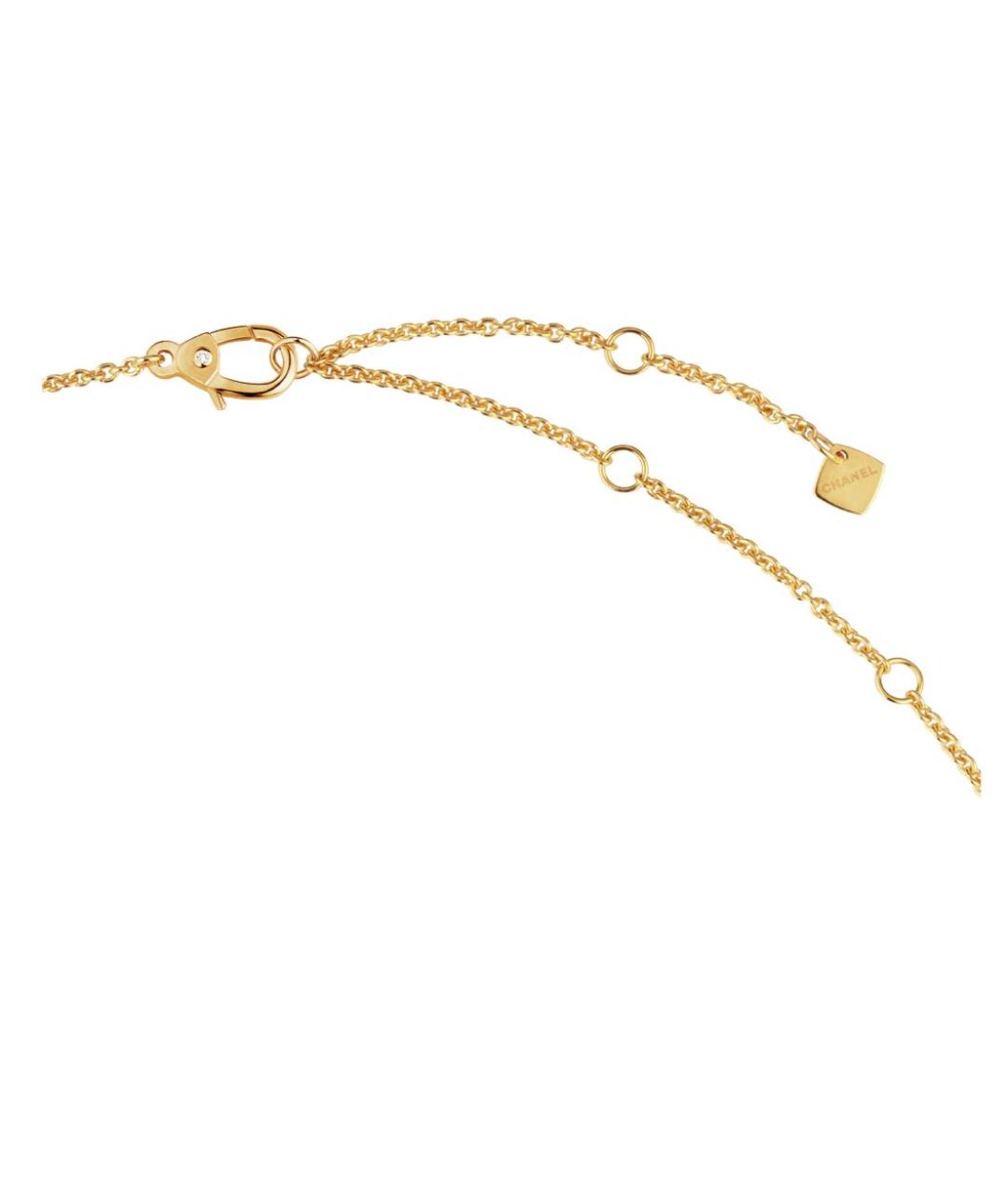 CHANEL Желтая подвеска из желтого золота, фото 4