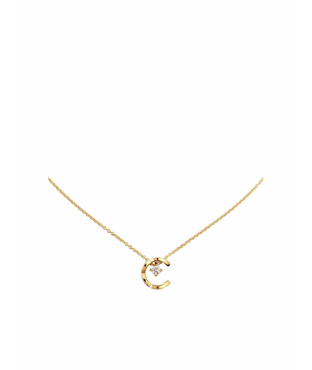 CHANEL Желтая подвеска из желтого золота, фото 1