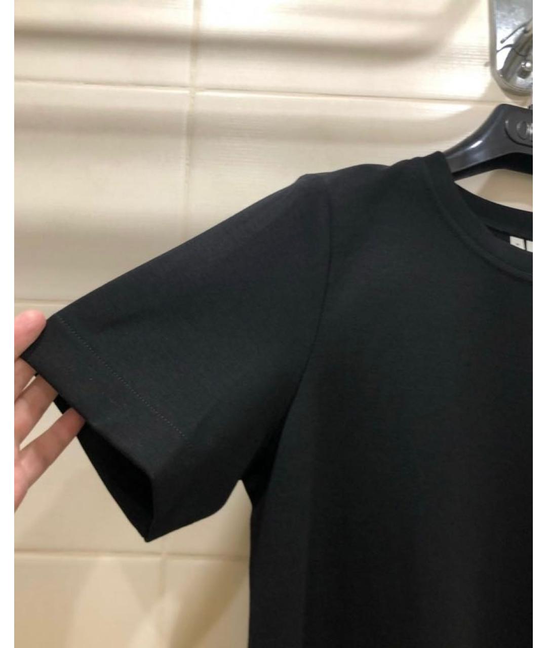 ARKET Черная хлопковая футболка, фото 4