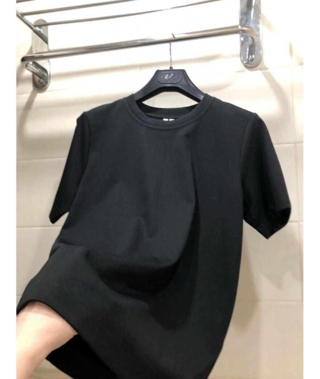 ARKET Черная хлопковая футболка, фото 3