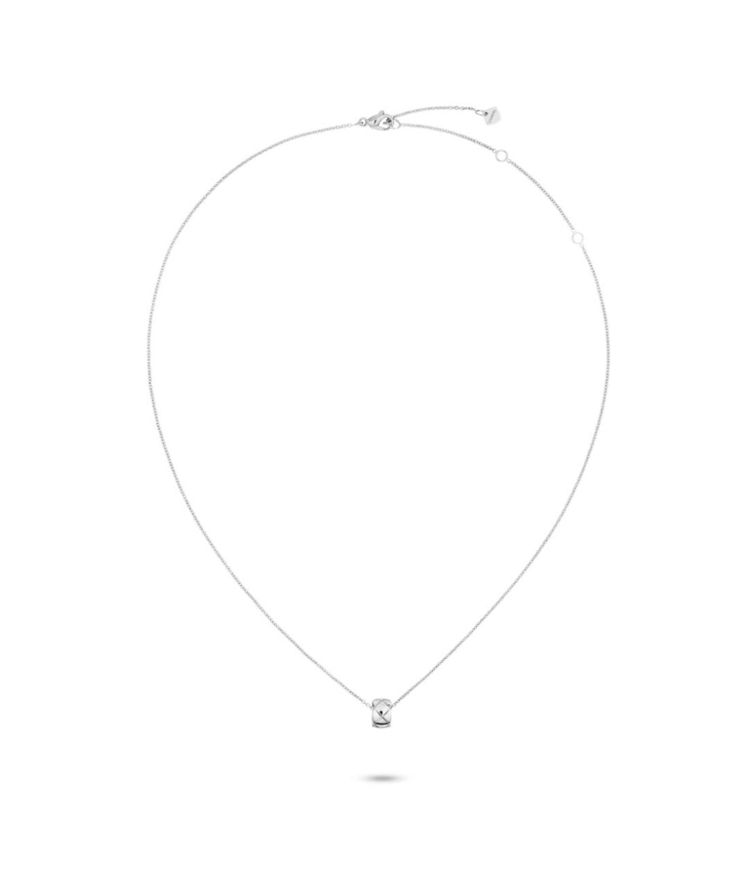 CHANEL Серебряное колье из белого золота, фото 2