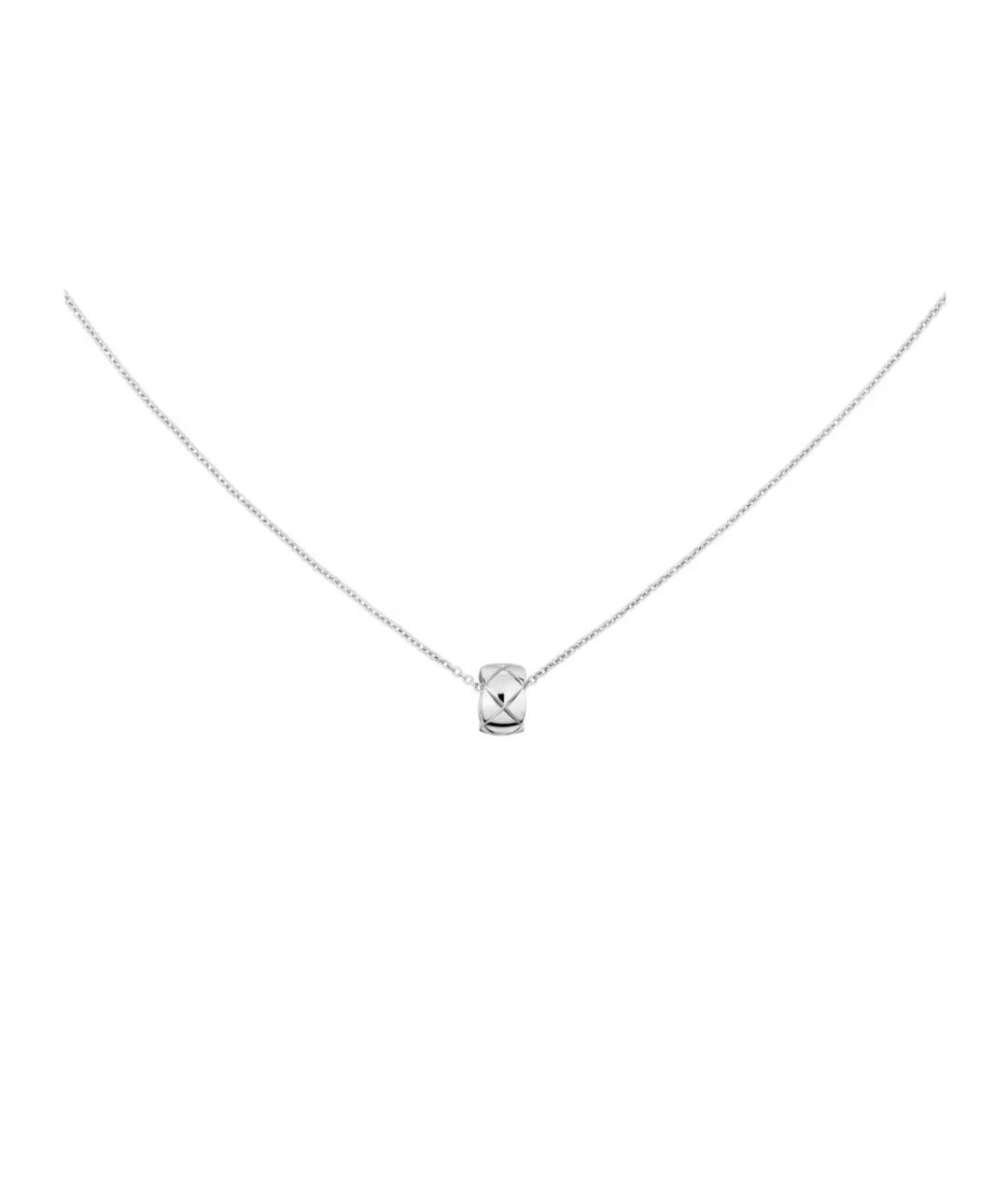 CHANEL Серебряное колье из белого золота, фото 5