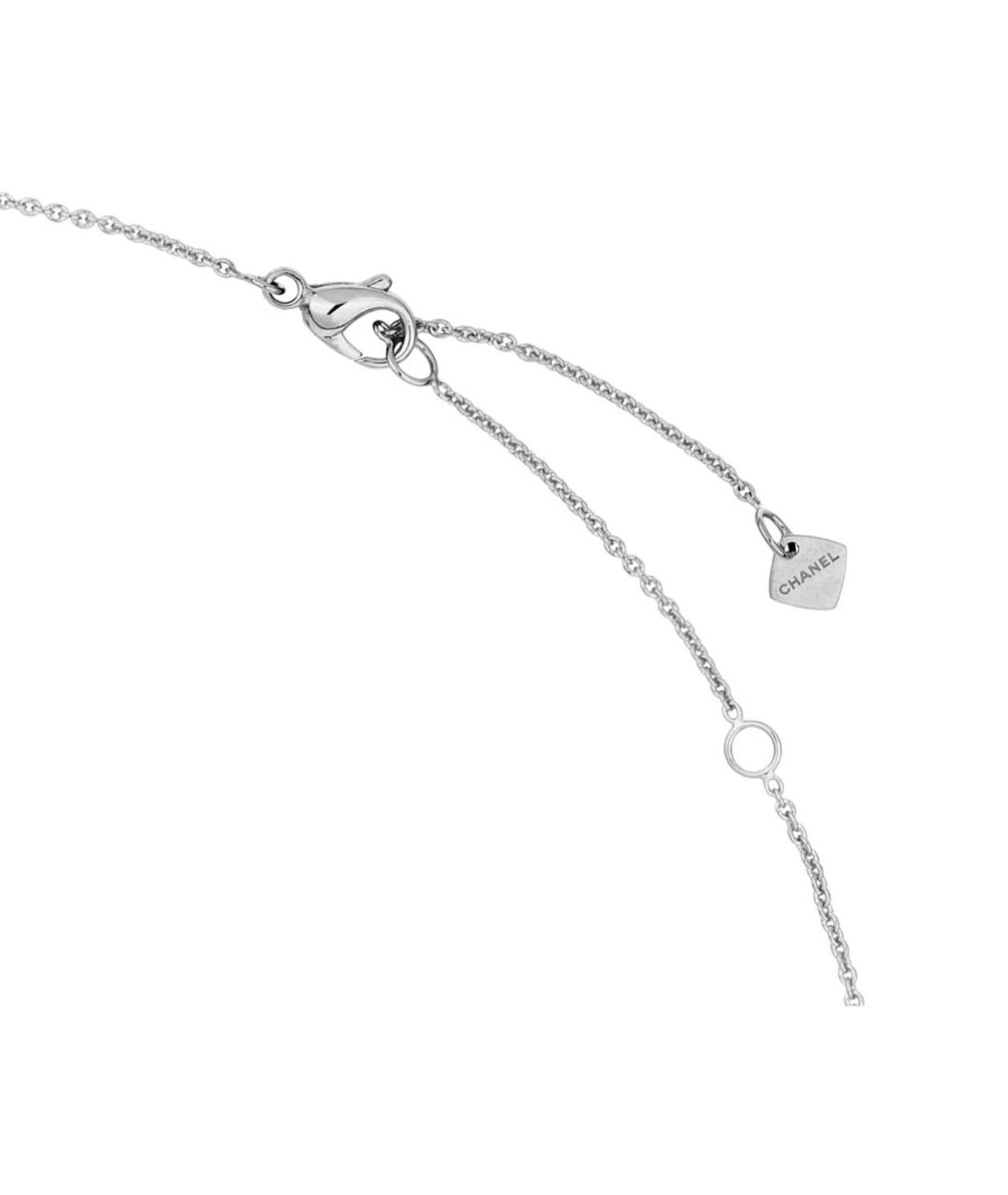 CHANEL Серебряное колье из белого золота, фото 4
