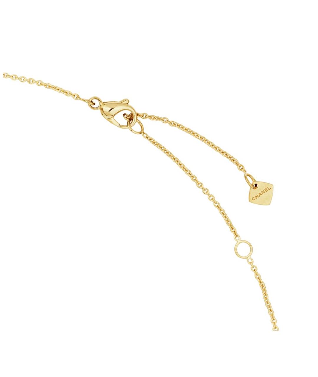 CHANEL Желтое колье из желтого золота, фото 4