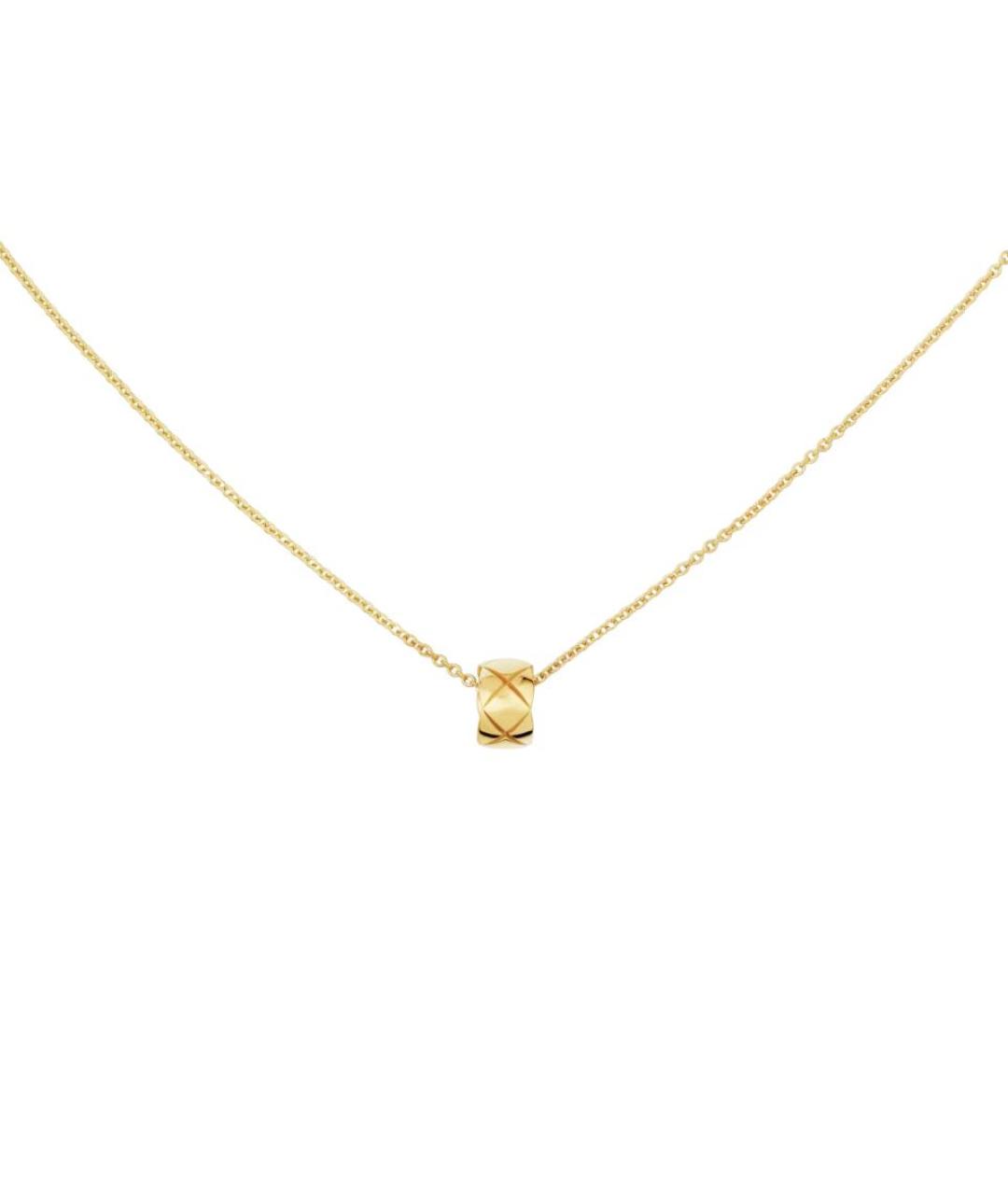 CHANEL Желтое колье из желтого золота, фото 5