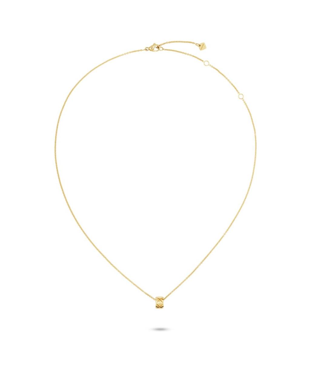 CHANEL Желтое колье из желтого золота, фото 2