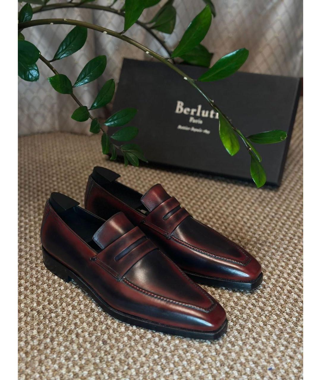 BERLUTI Мульти кожаные лоферы, фото 7