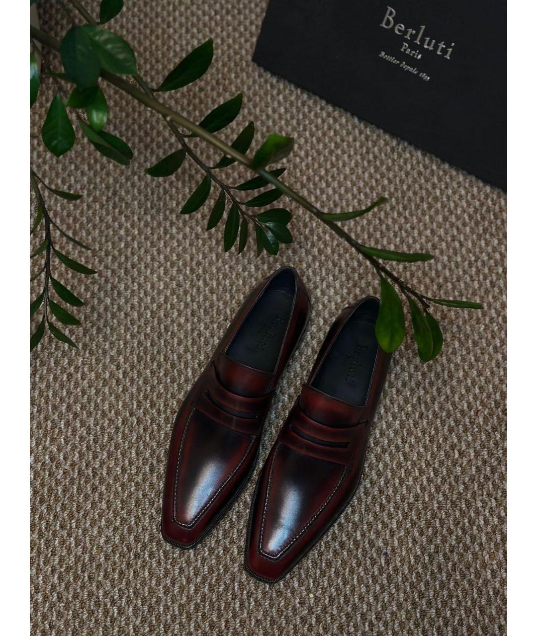 BERLUTI Мульти кожаные лоферы, фото 3