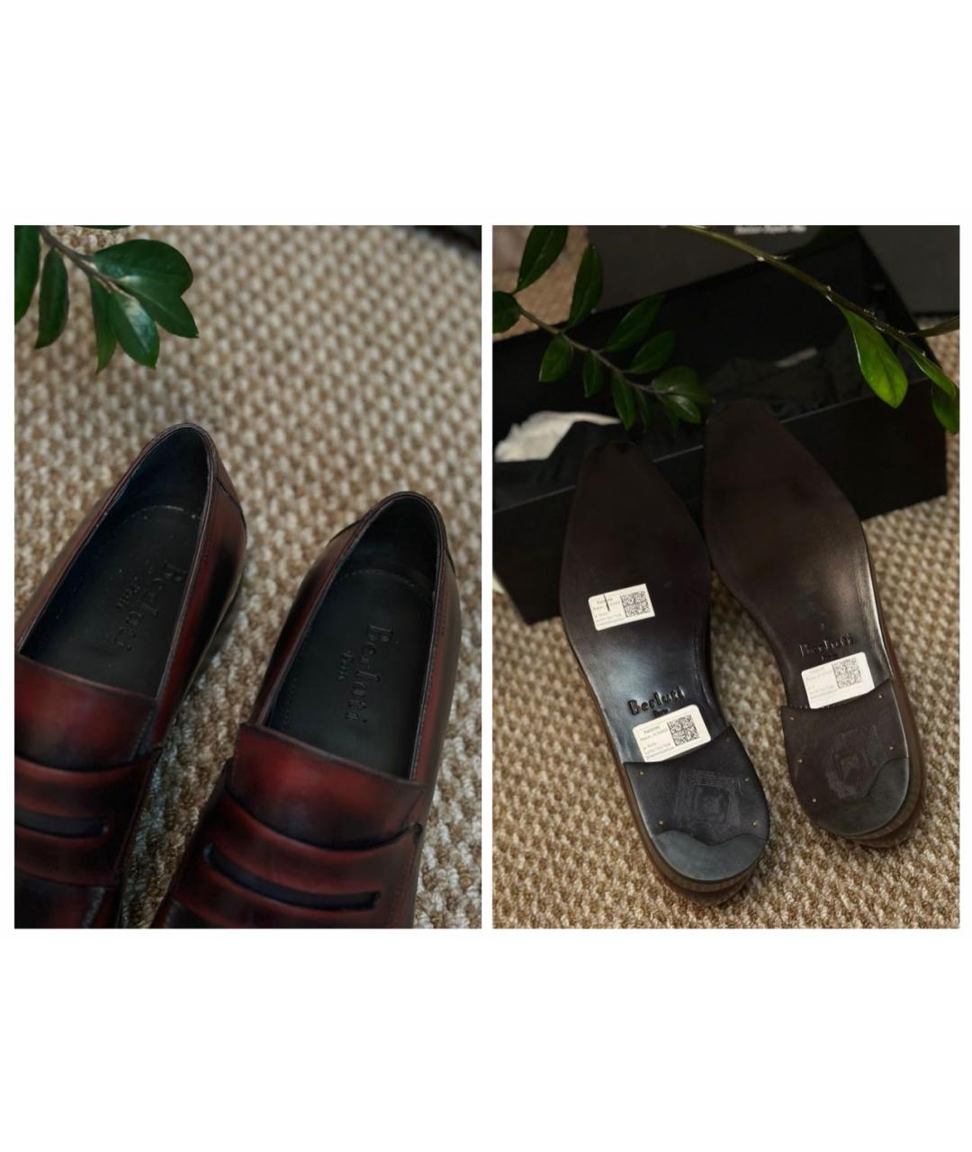 BERLUTI Мульти кожаные лоферы, фото 6