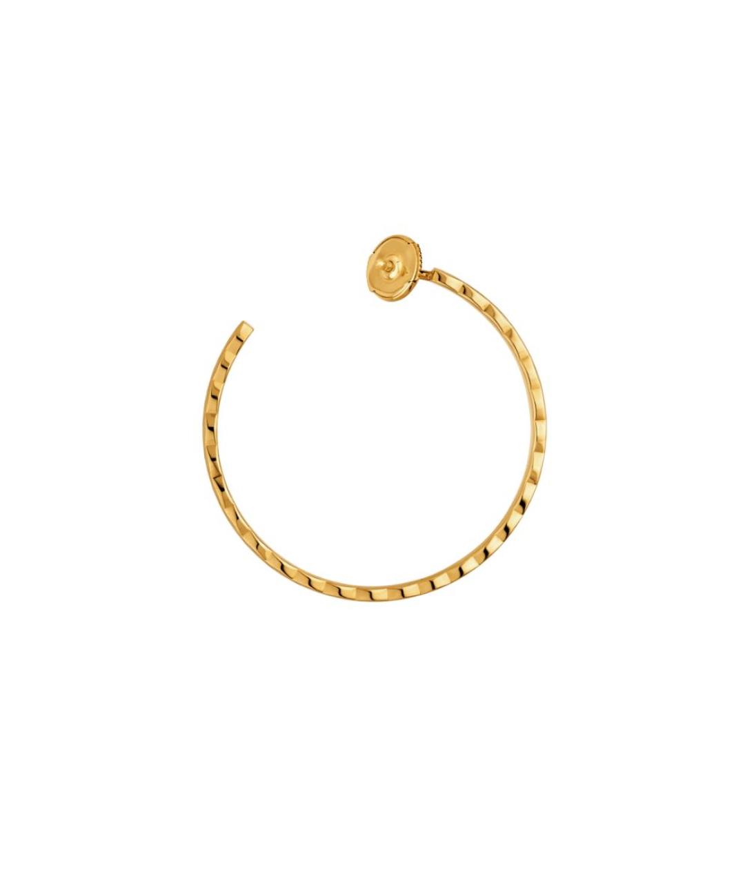 CHANEL Желтые серьги из желтого золота, фото 3