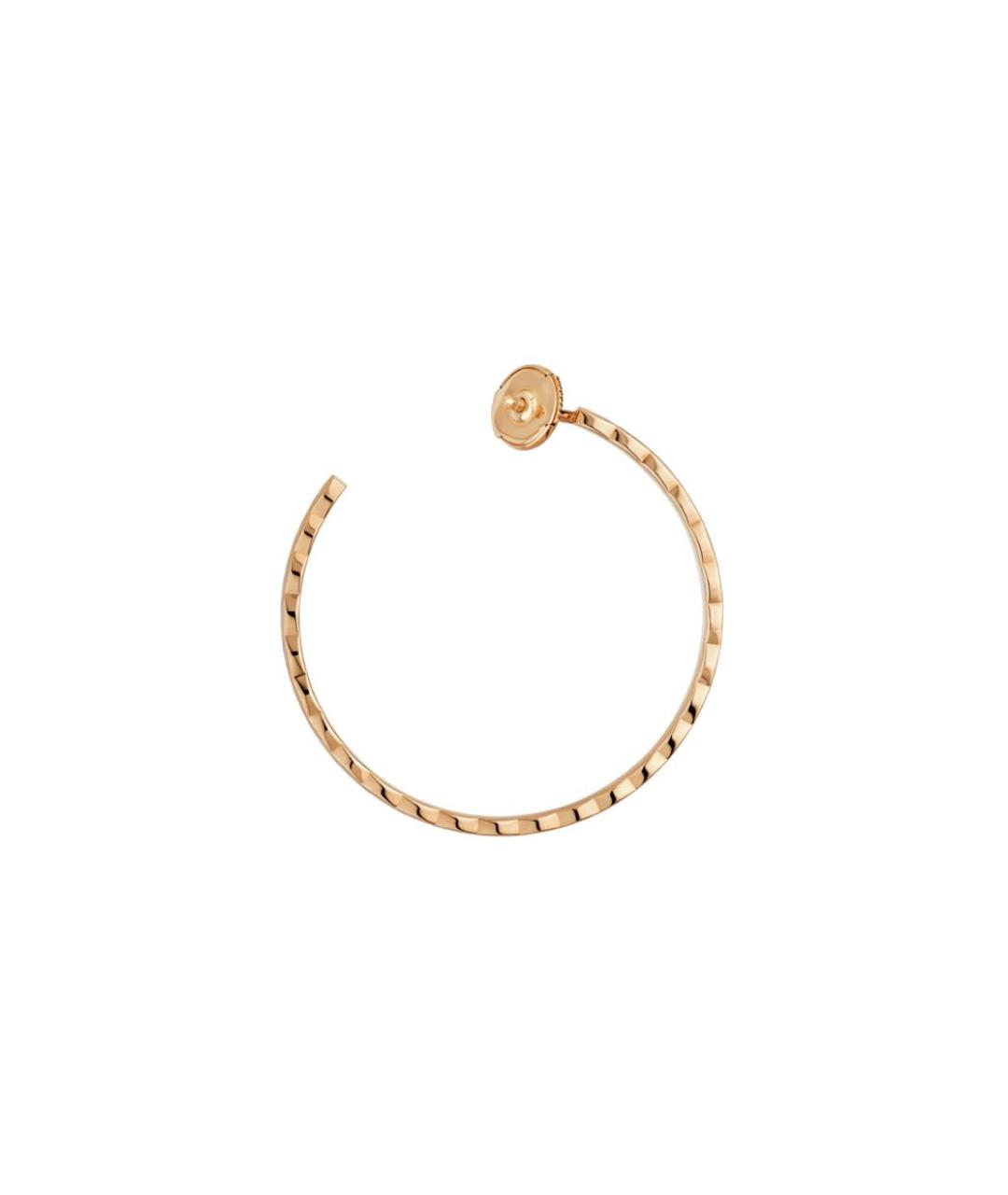 CHANEL Бежевые серьги из розового золота, фото 3