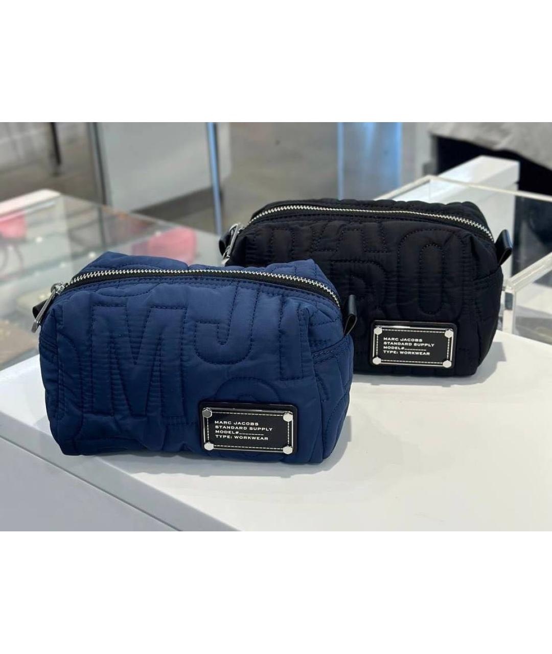 MARC JACOBS Синяя тканевая косметичка, фото 4