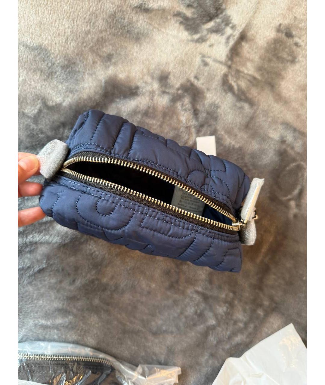 MARC JACOBS Синяя тканевая косметичка, фото 2