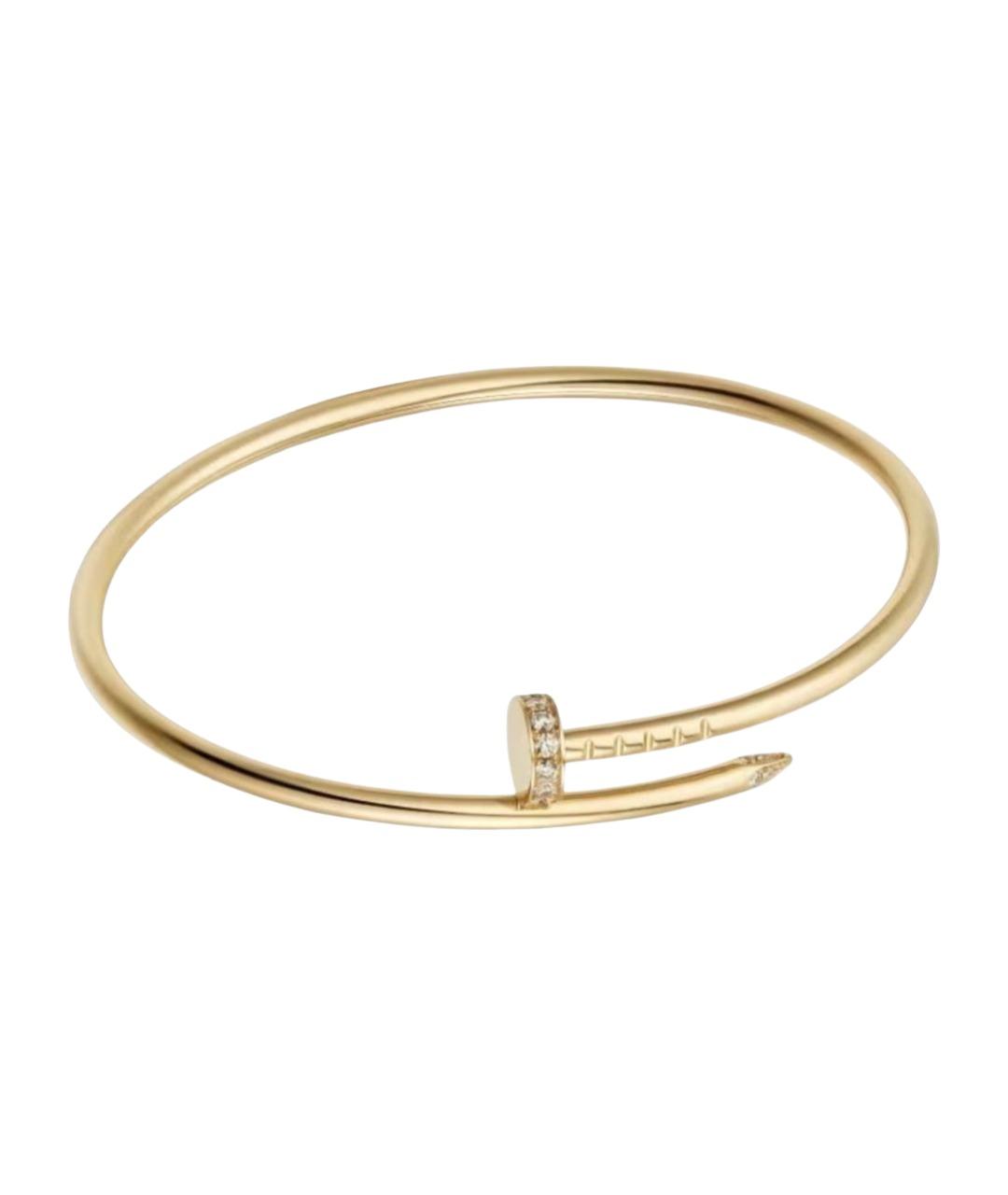 CARTIER Желтый браслет из желтого золота, фото 1
