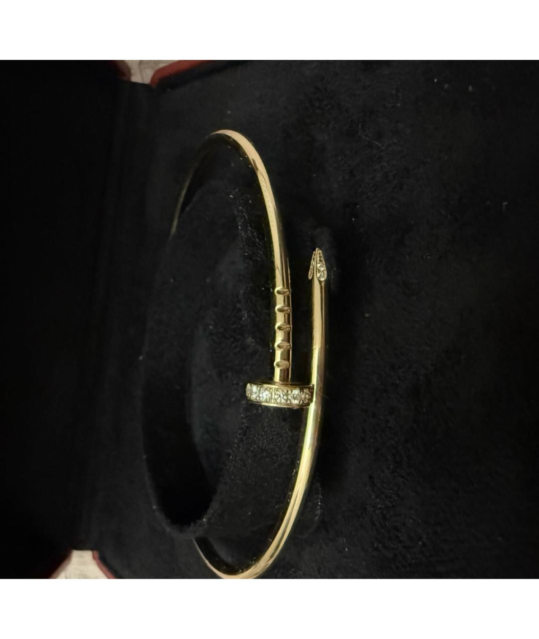 CARTIER Желтый браслет из желтого золота, фото 3