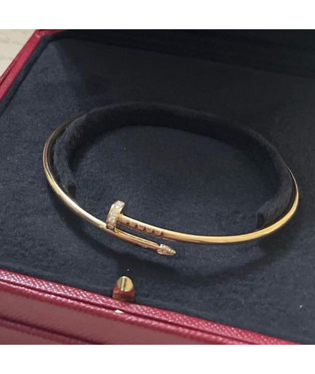 CARTIER Желтый браслет из желтого золота, фото 2