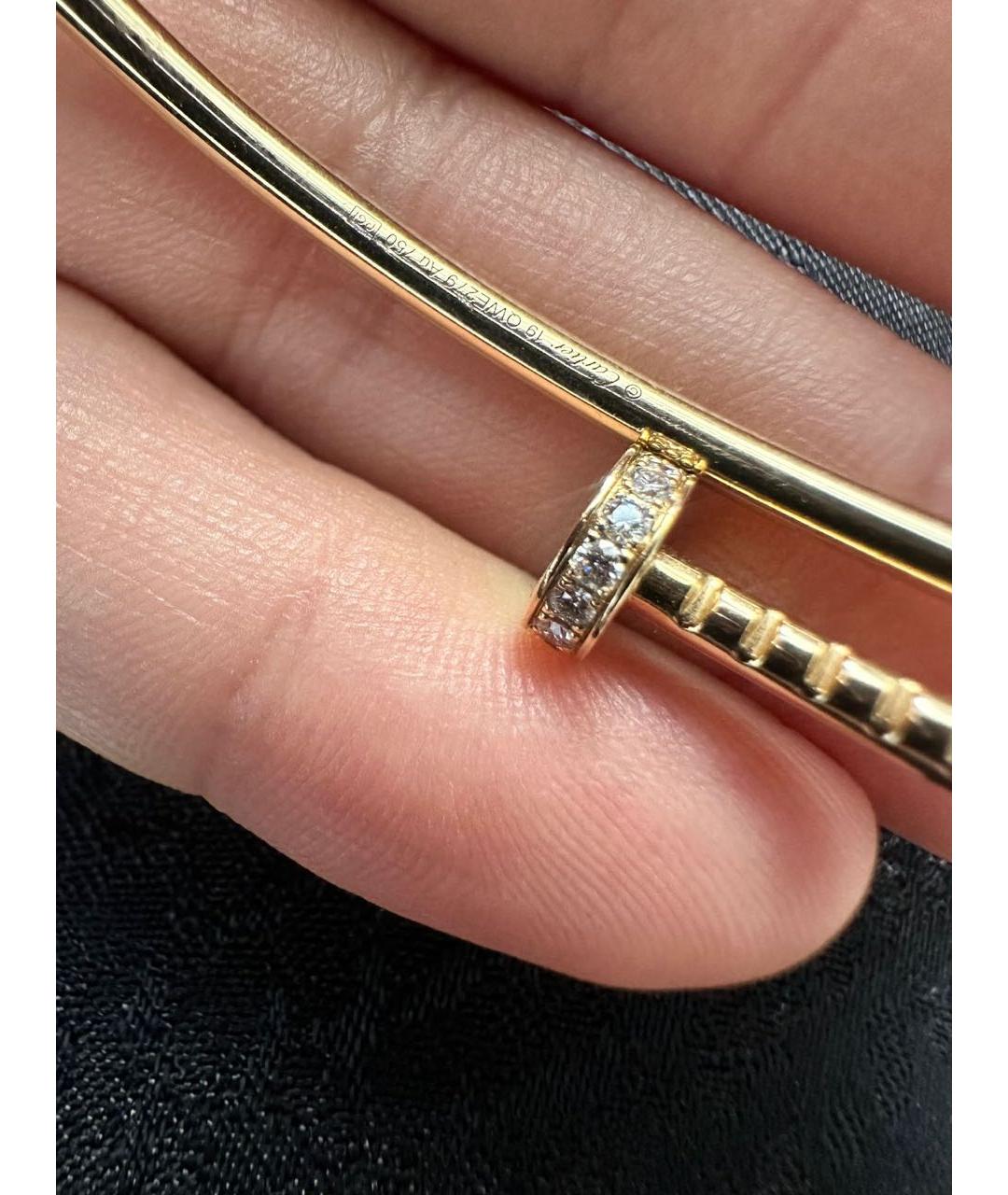 CARTIER Желтый браслет из желтого золота, фото 5