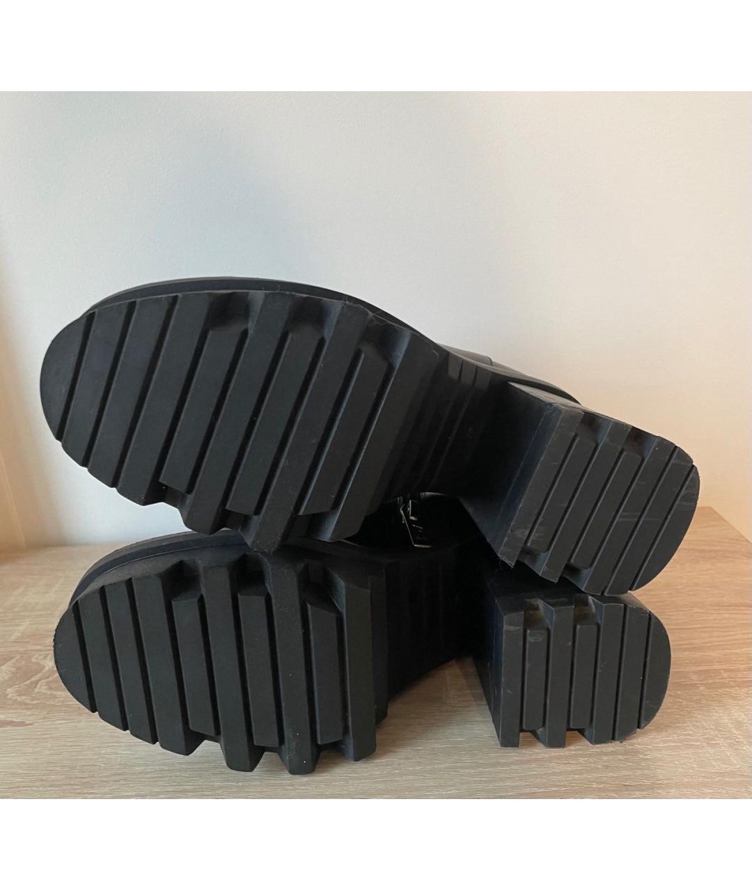 AGL Черные кожаные ботильоны, фото 5