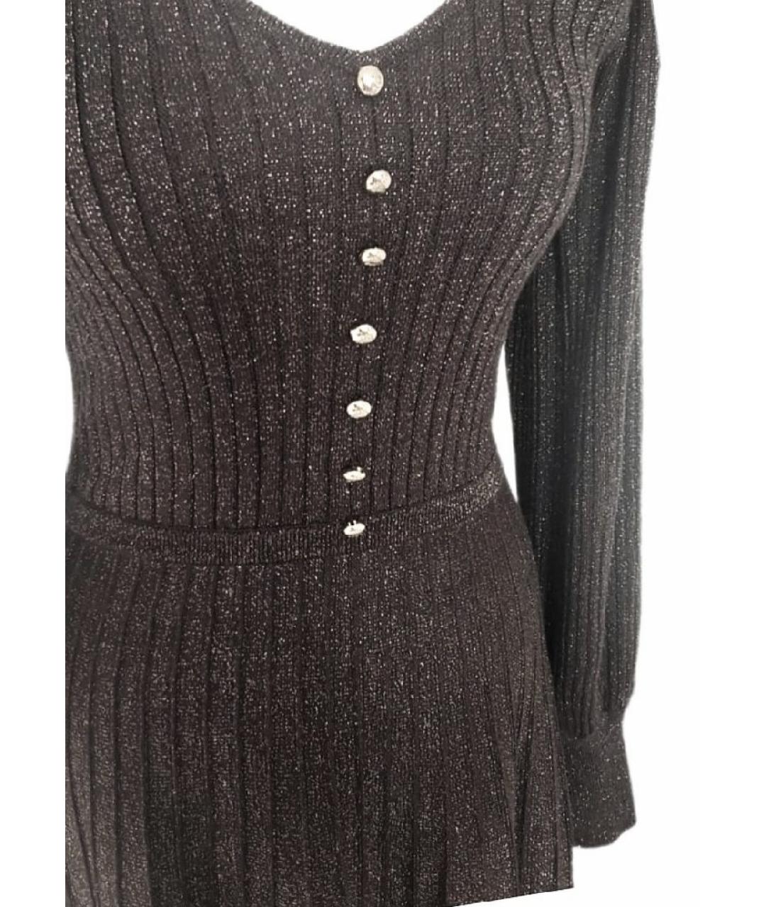 PINKO Коричневое вискозное повседневное платье, фото 3