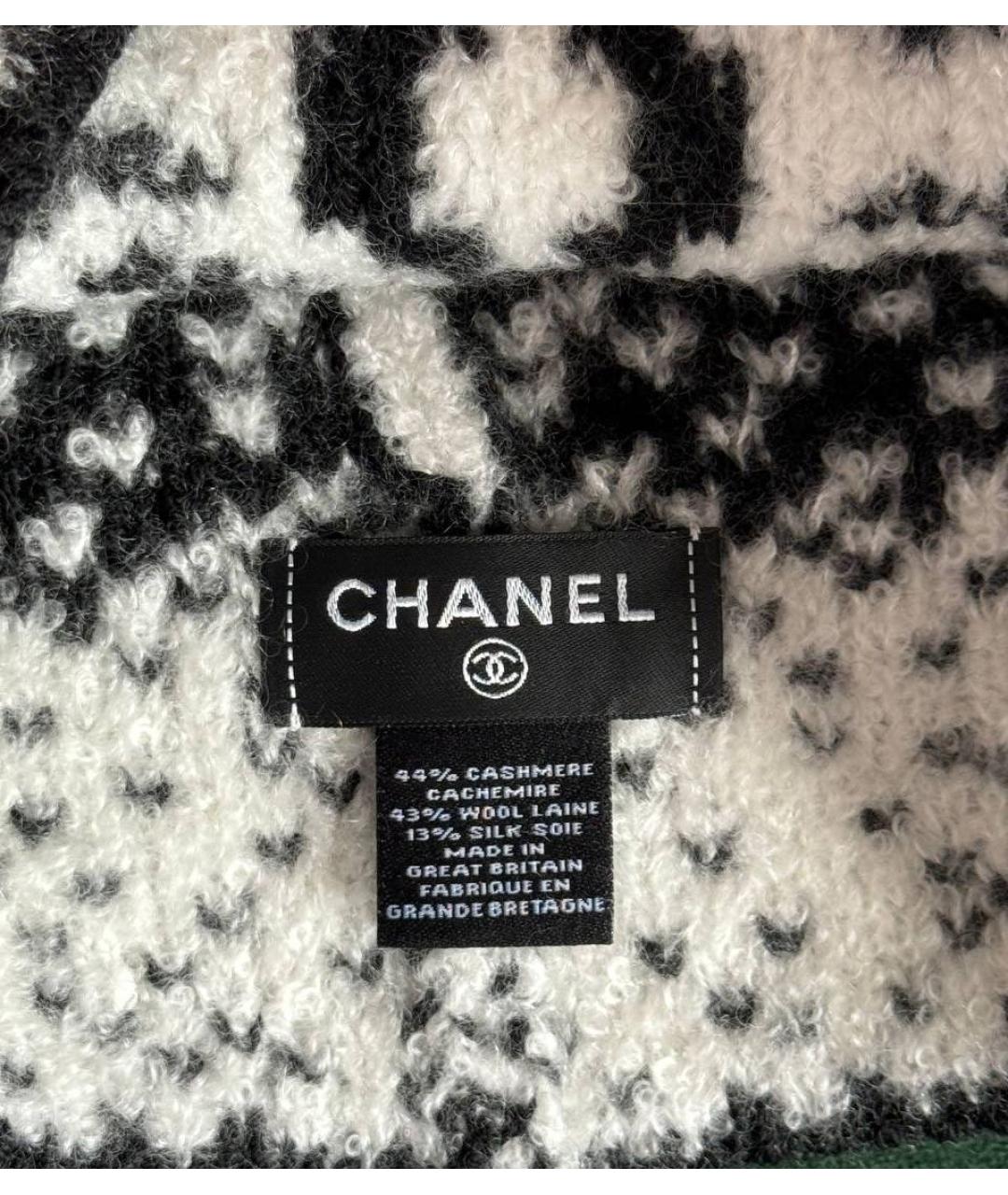 CHANEL Белая кашемировая шапка, фото 3