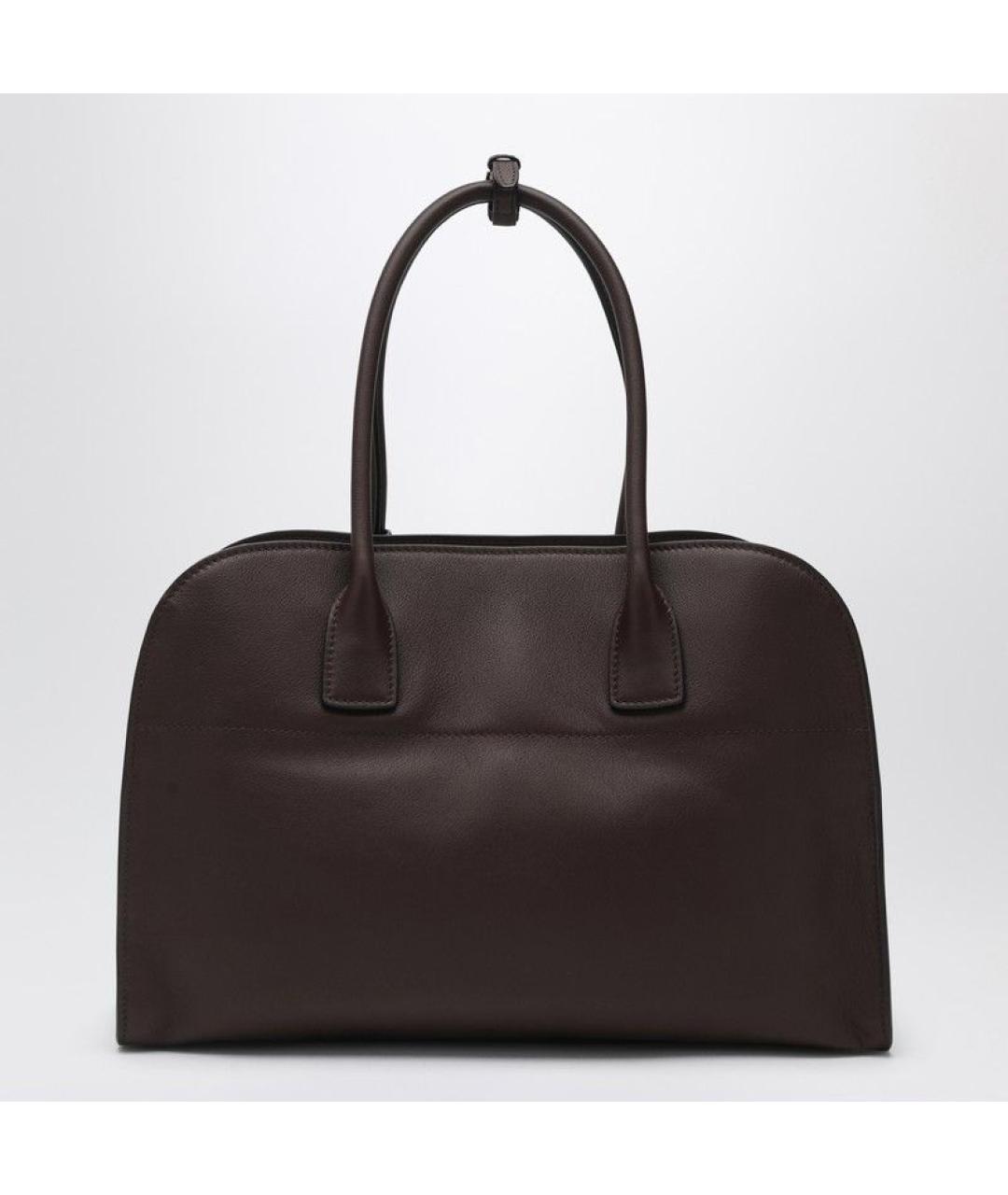 PRADA Коричневая кожаная сумка тоут, фото 2