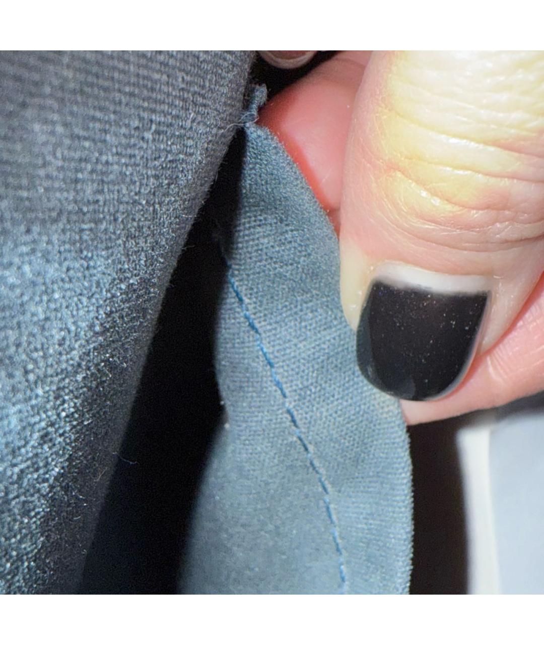 LOUIS VUITTON Бирюзовая сумка с короткими ручками из лакированной кожи, фото 5