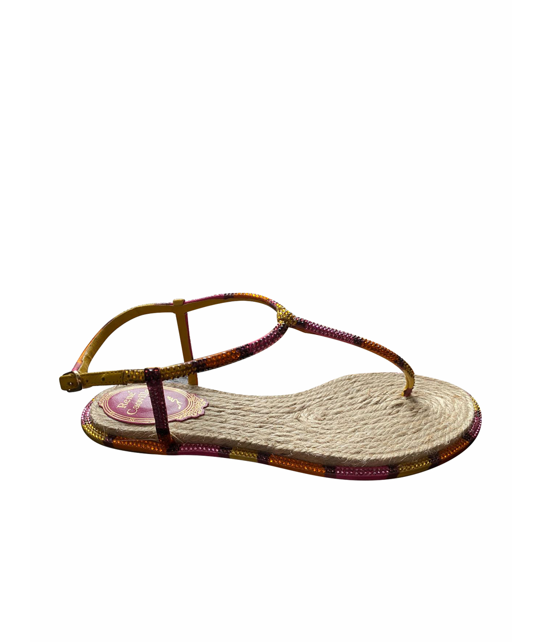 RENE CAOVILLA Текстильные сандалии, фото 1