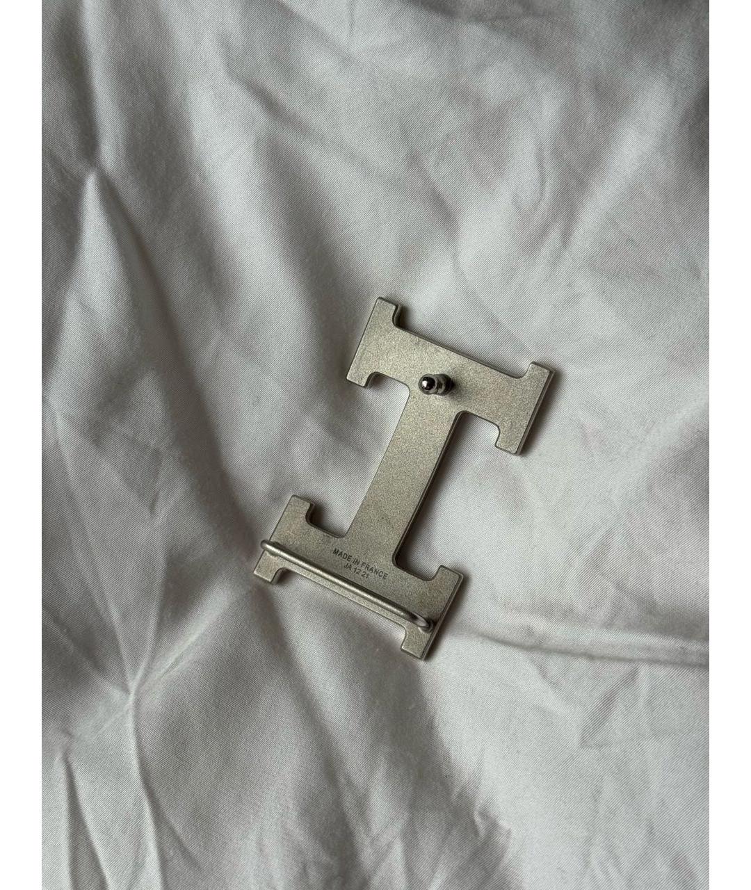 HERMES Коричневый кожаный ремень, фото 5