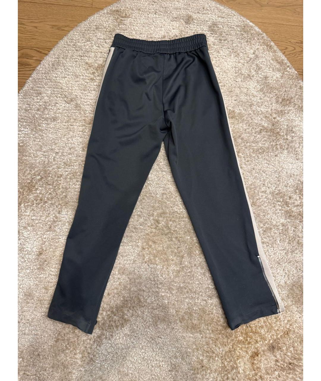 PALM ANGELS Серые полиэстеровые повседневные брюки, фото 2