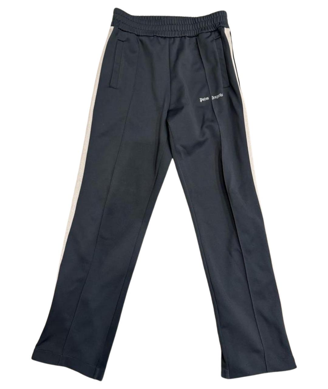 PALM ANGELS Серые полиэстеровые повседневные брюки, фото 1
