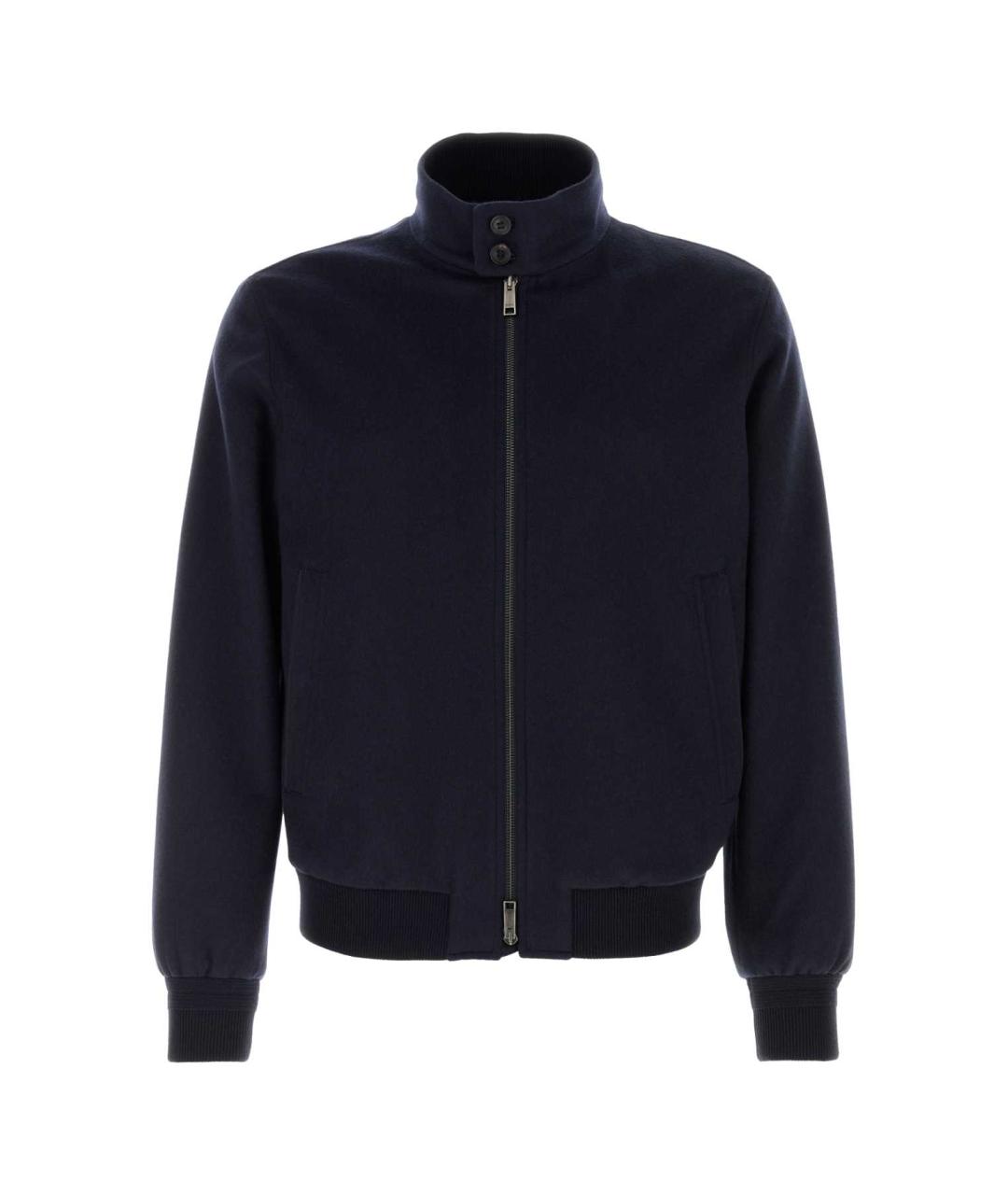 ZEGNA Синяя кашемировая куртка, фото 1