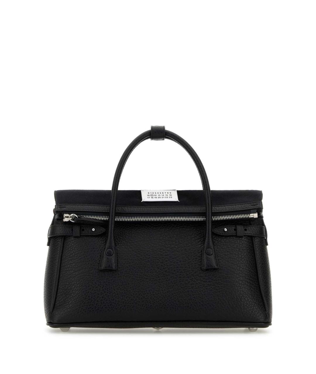 MAISON MARGIELA Черная синтетическая сумка с короткими ручками, фото 1