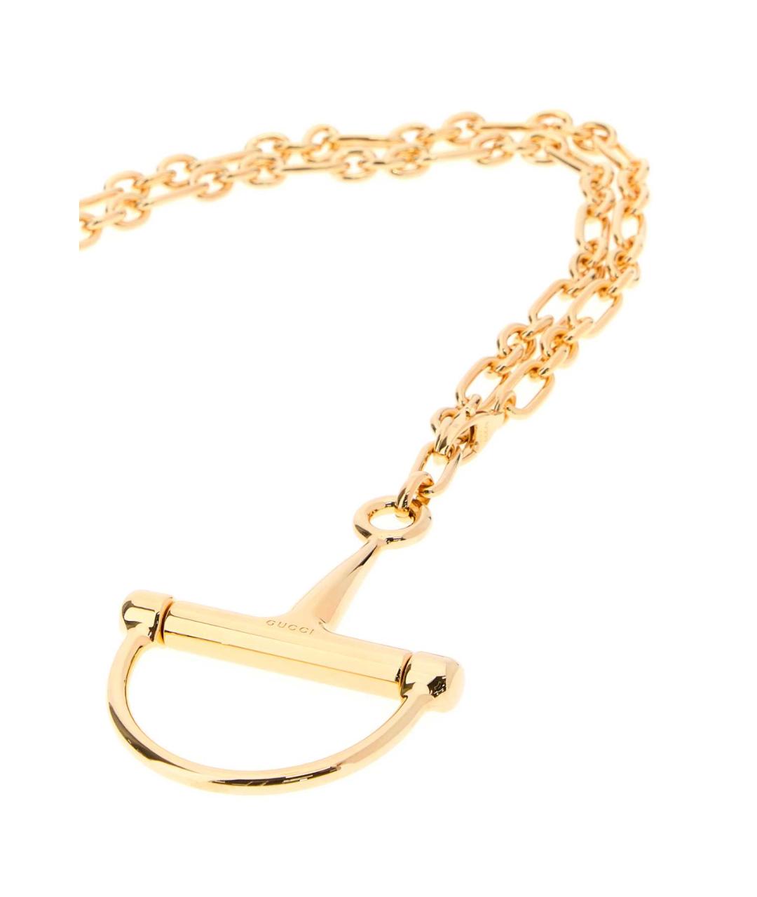 GUCCI Золотая металлическая подвеска, фото 2