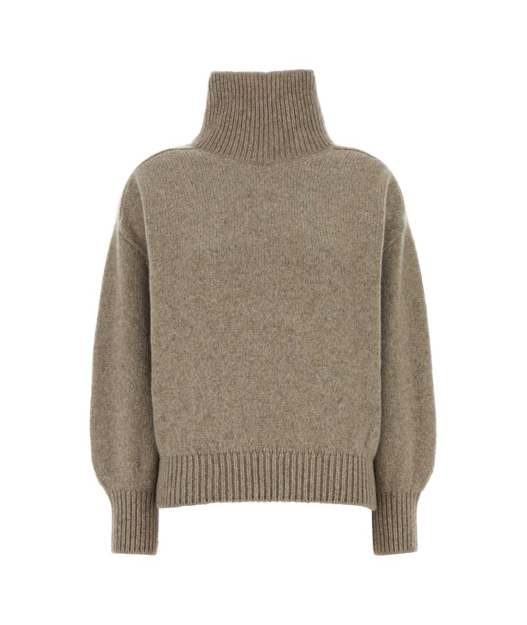 KHAITE Серый кашемировый джемпер / свитер, фото 1