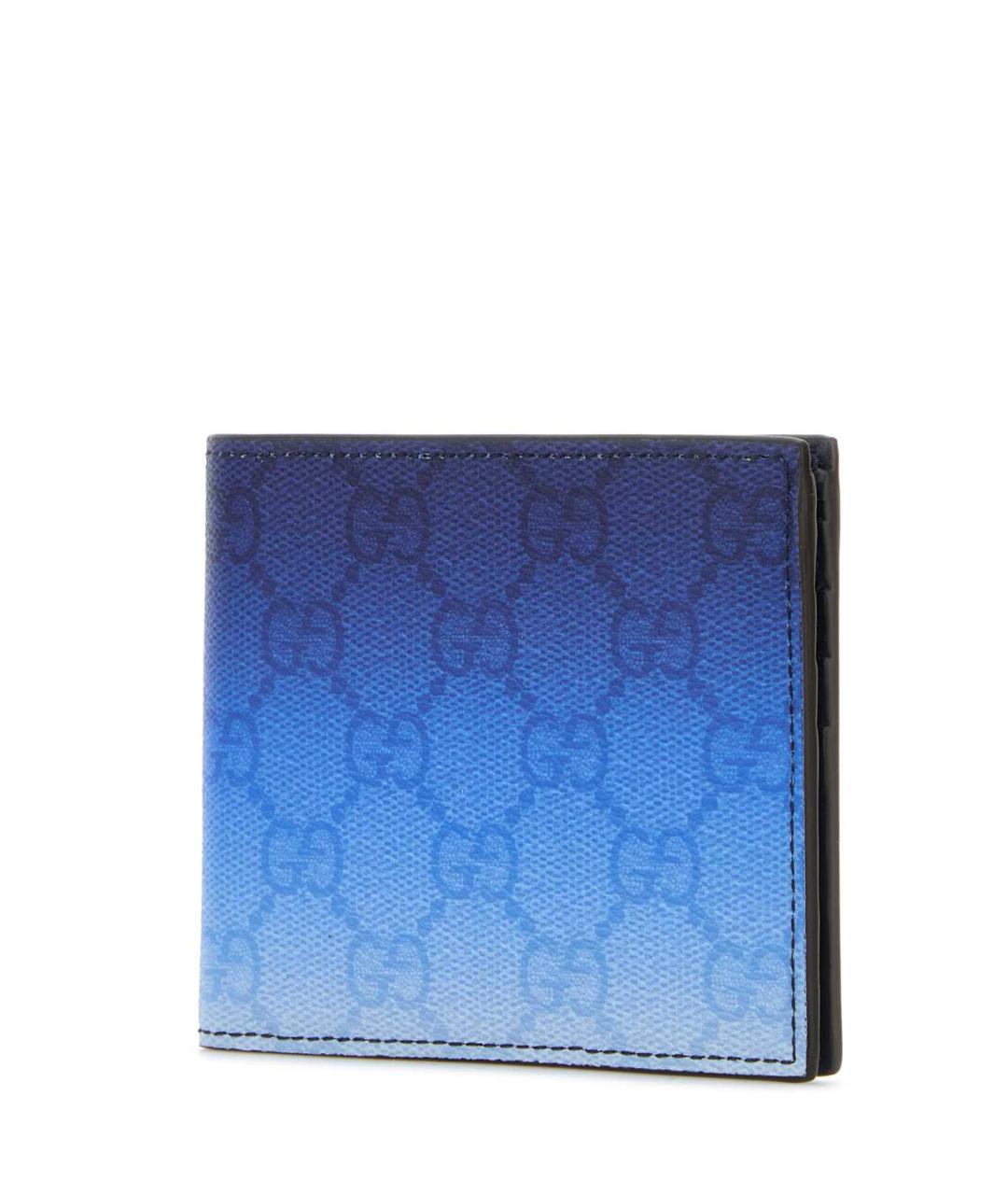 GUCCI Синий кожаный кошелек, фото 2