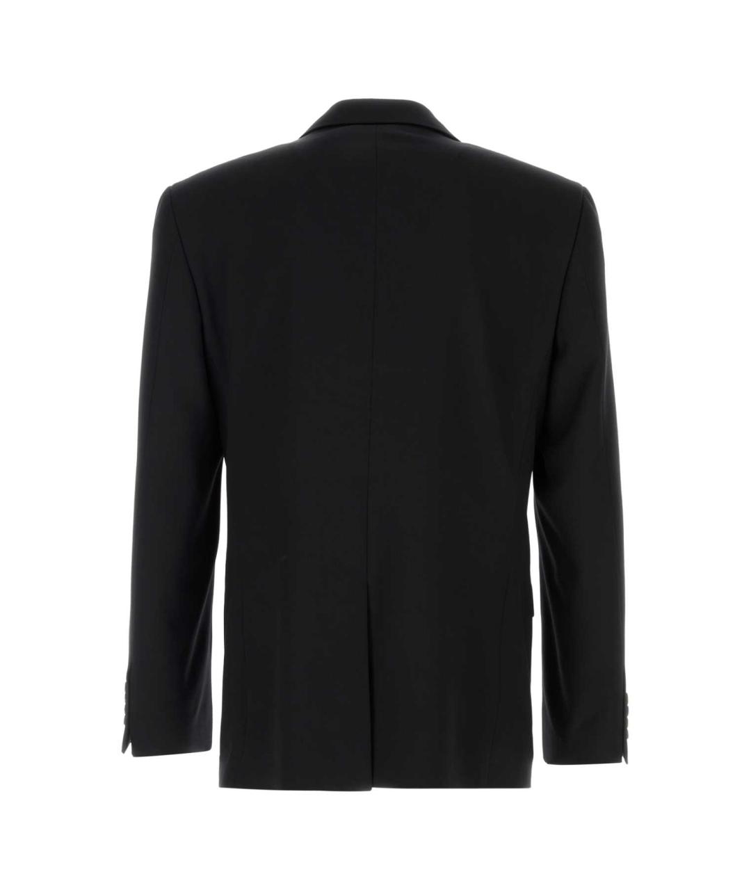 BALENCIAGA Черный шерстяной пиджак, фото 2