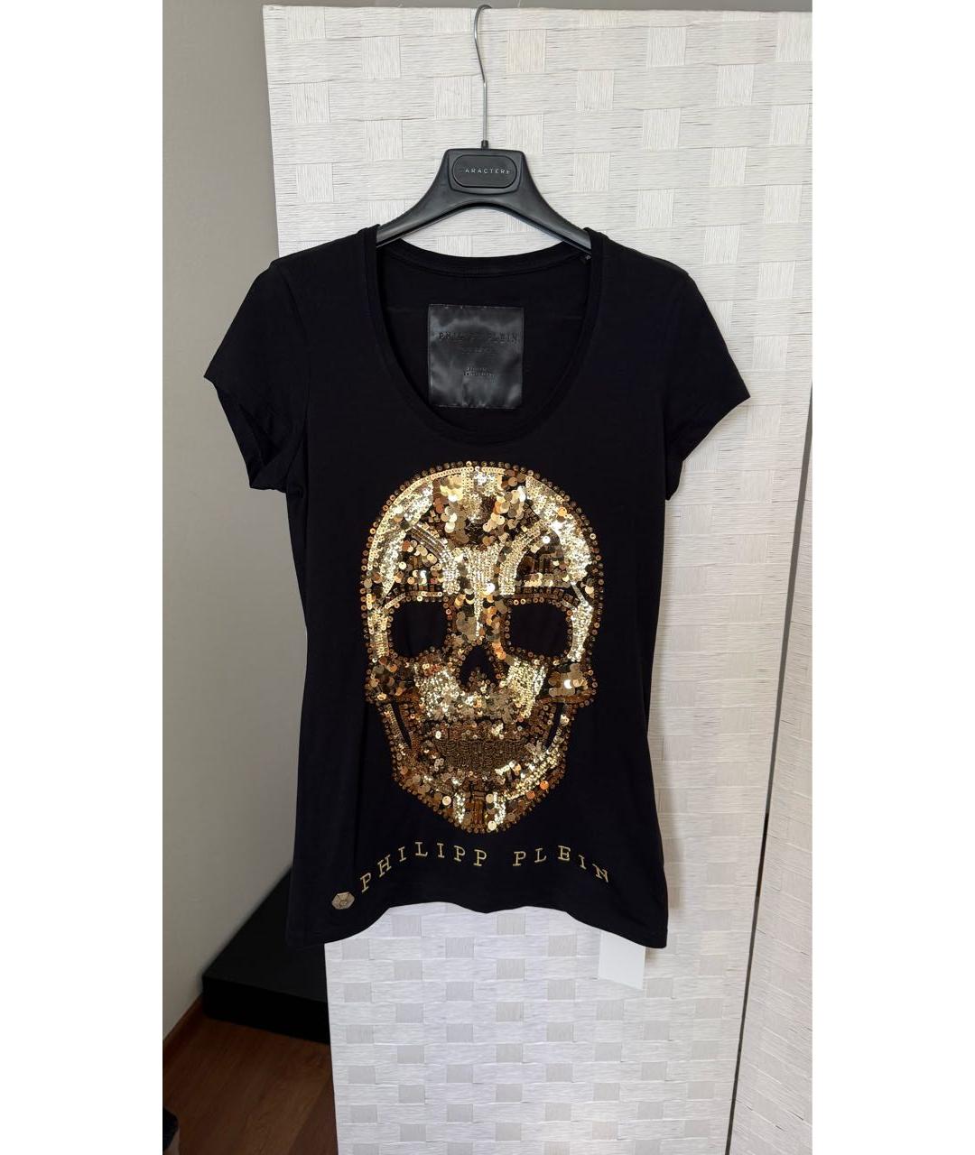 PHILIPP PLEIN Черная футболка, фото 5