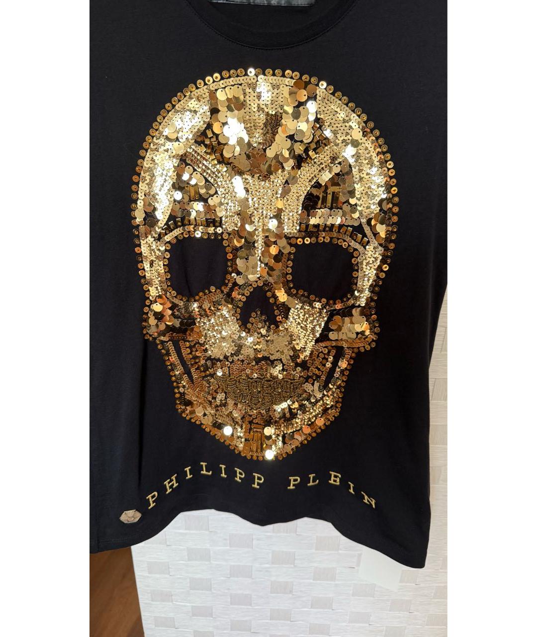 PHILIPP PLEIN Черная футболка, фото 3