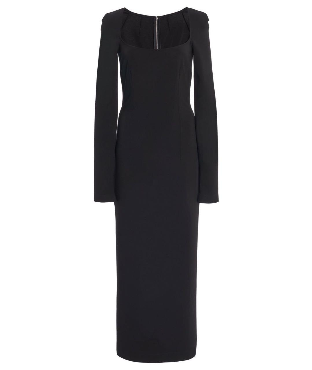 DOLCE&GABBANA Черное вечернее платье, фото 1