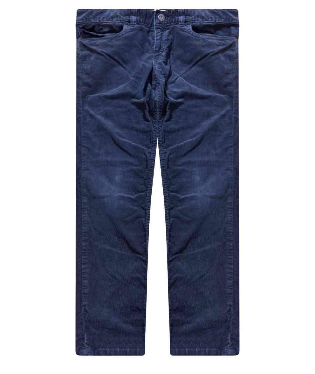 GUCCI Темно-синие бархатные детские джинсы, фото 1