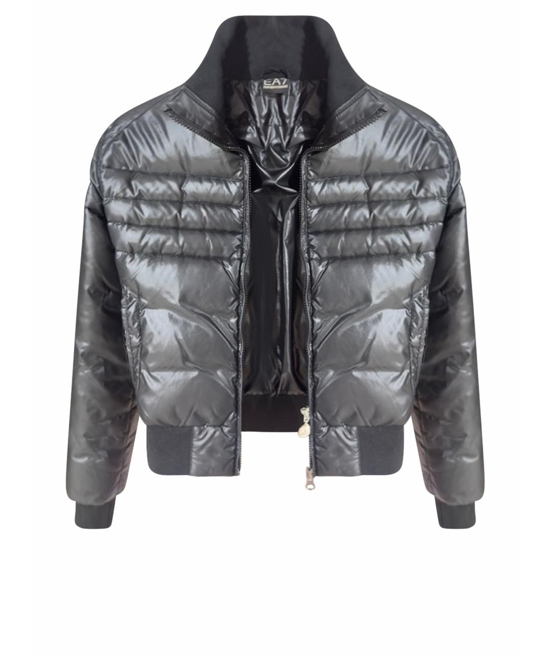 EMPORIO ARMANI Черный пуховик, фото 1