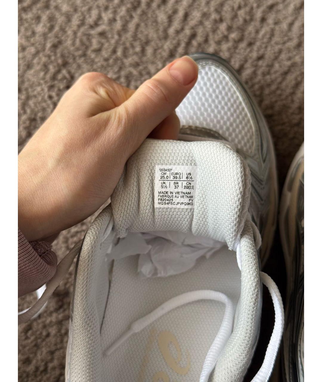 ASICS Серебряные кроссовки, фото 6