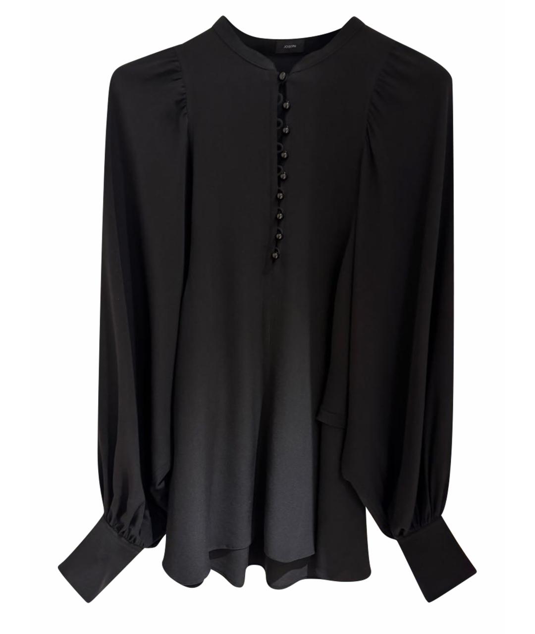 JOSEPH Черная шелковая рубашка, фото 1