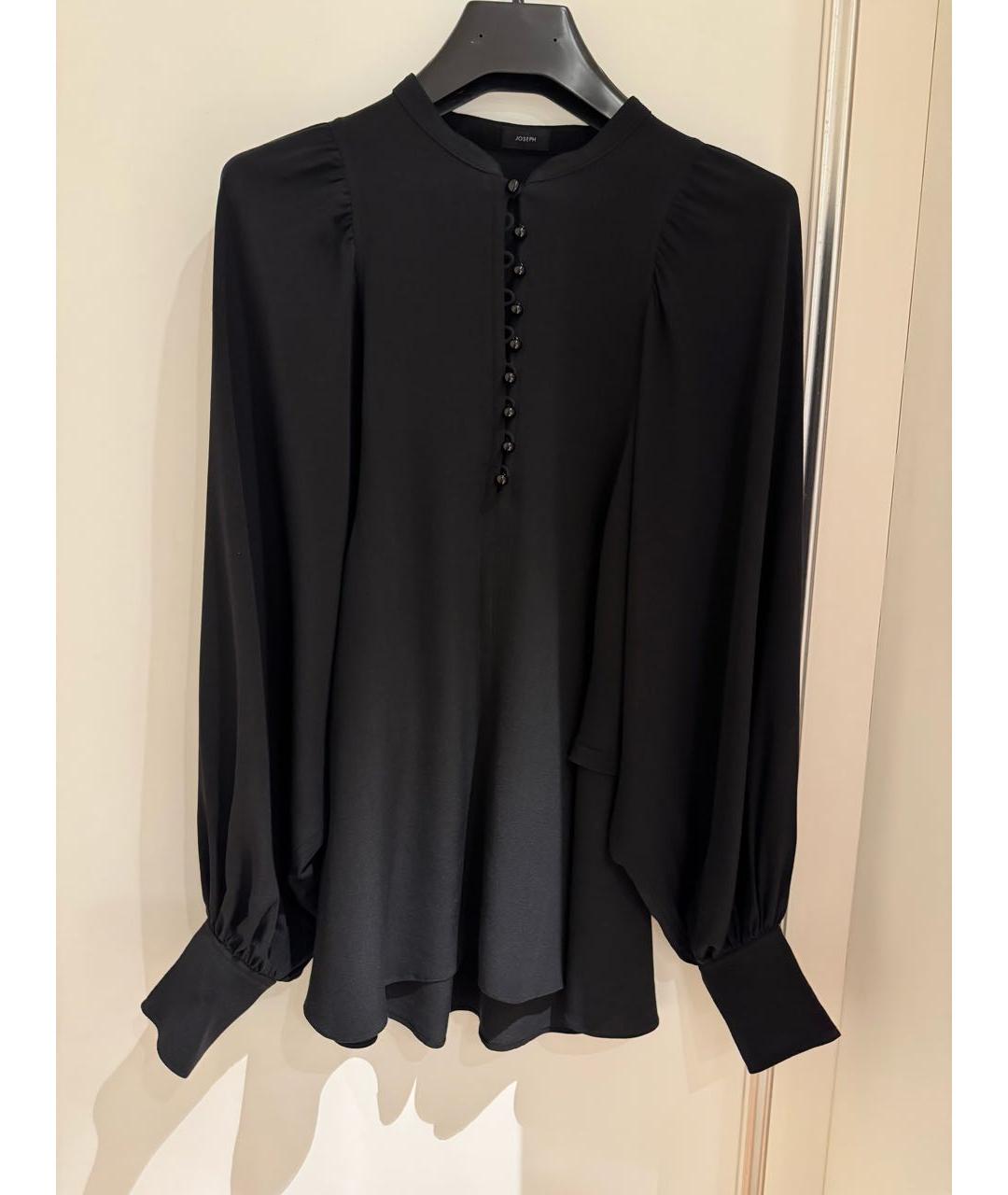 JOSEPH Черная шелковая рубашка, фото 7