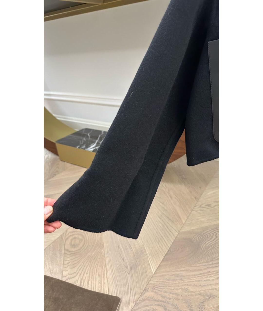 FENDI Черное кашемировое пальто, фото 3