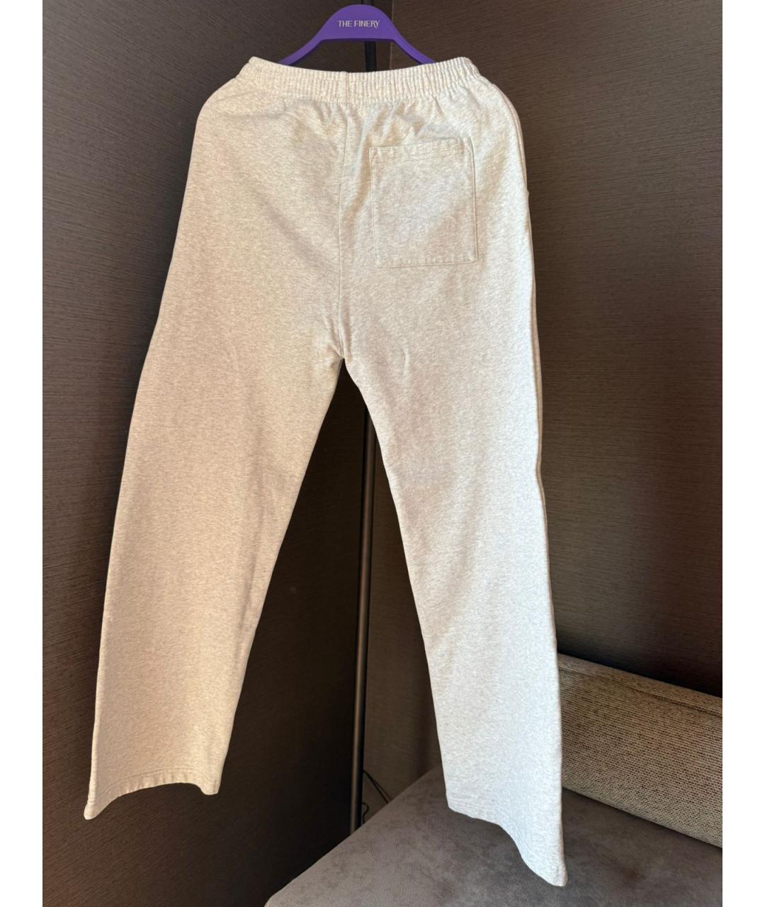 SPORTY AND RICH Серый хлопковый спортивные костюмы, фото 2