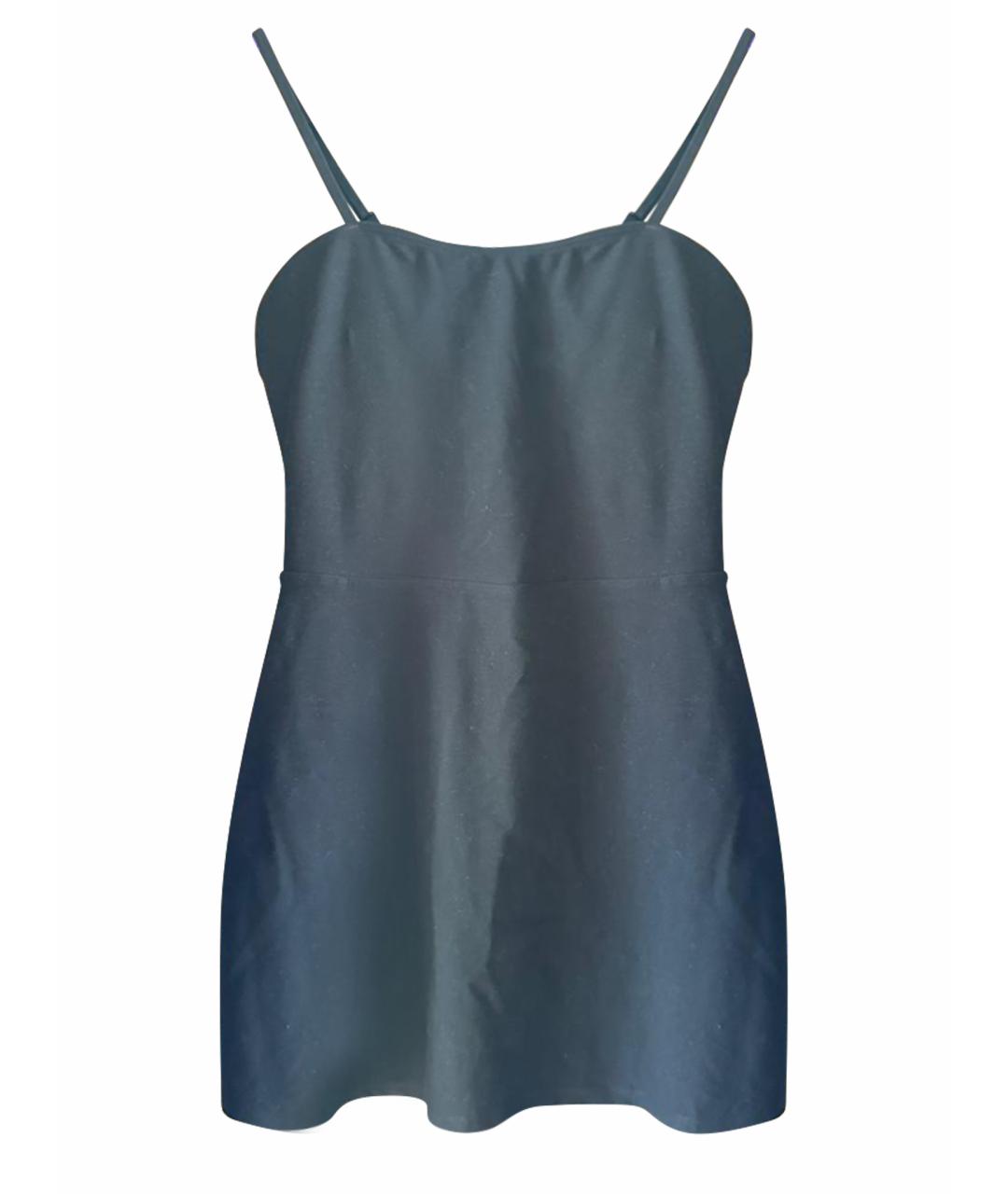 ALO YOGA Черное полиэстеровое повседневное платье, фото 1